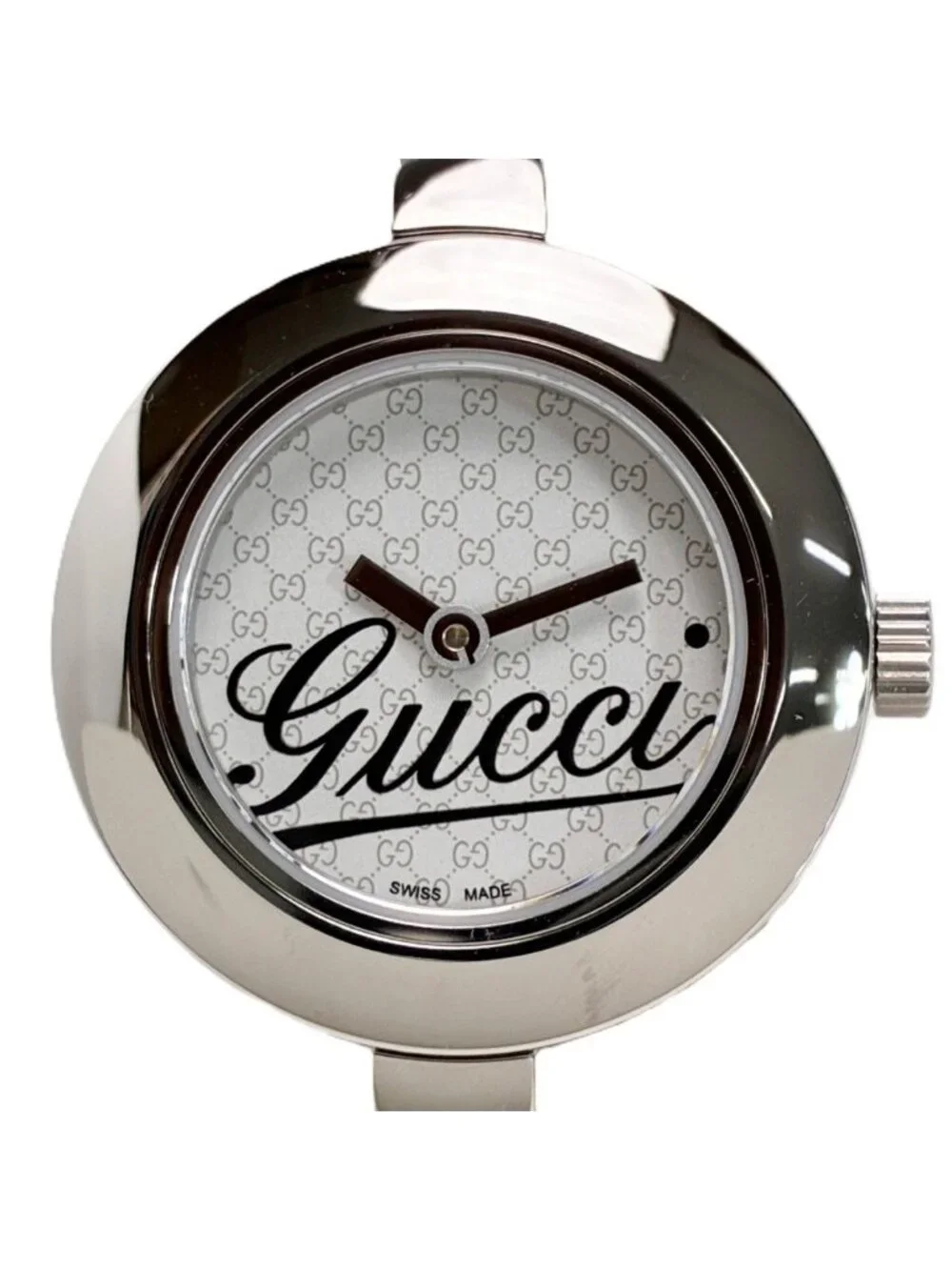 Gucci Circle 105 Silver Quartz Watch